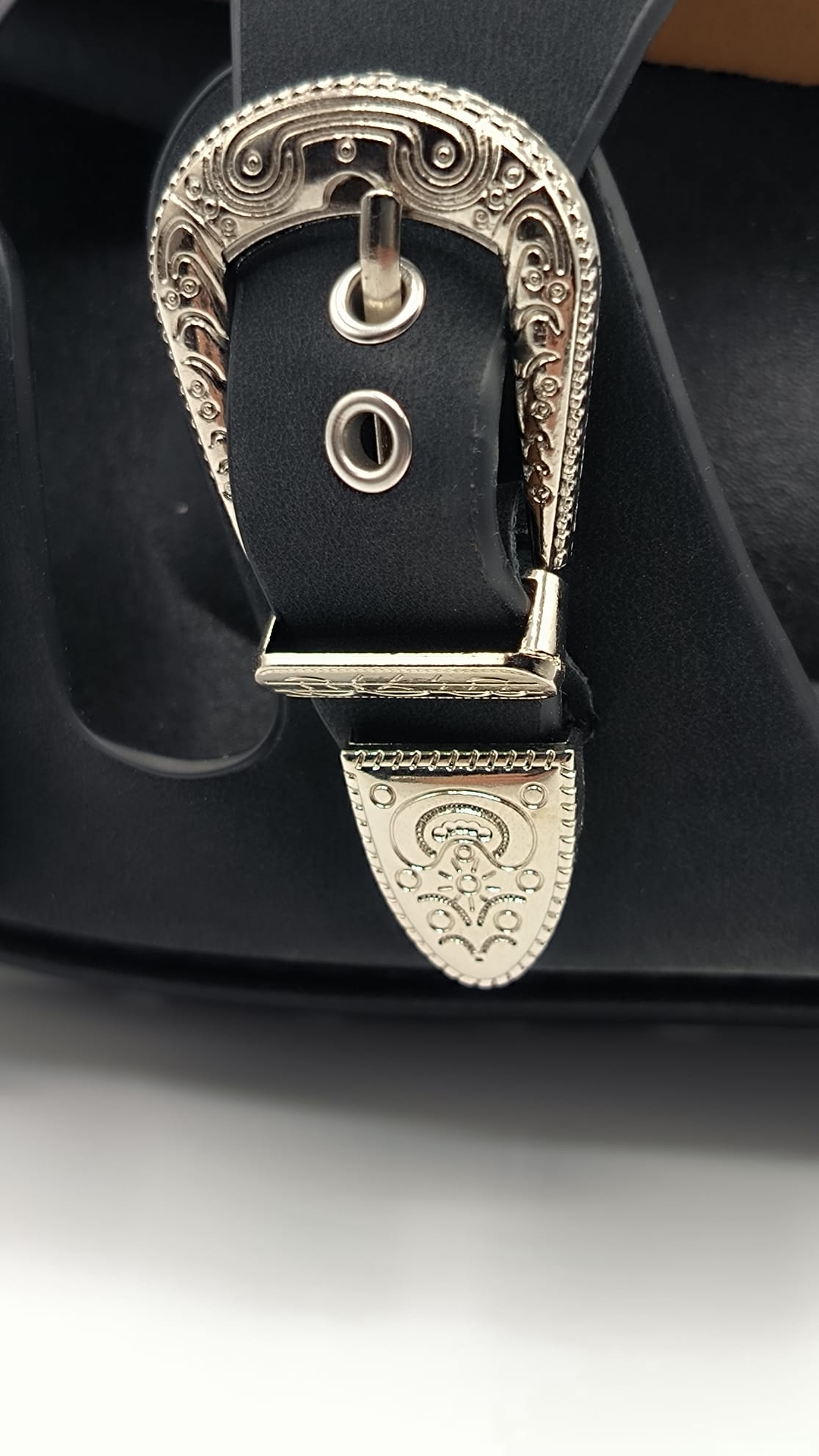 Sandalias Buckle Black