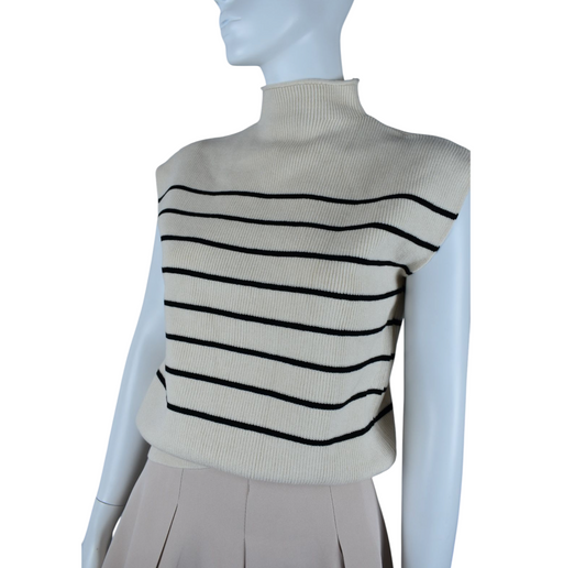 Jersey Marinero De Punto Sin Mangas