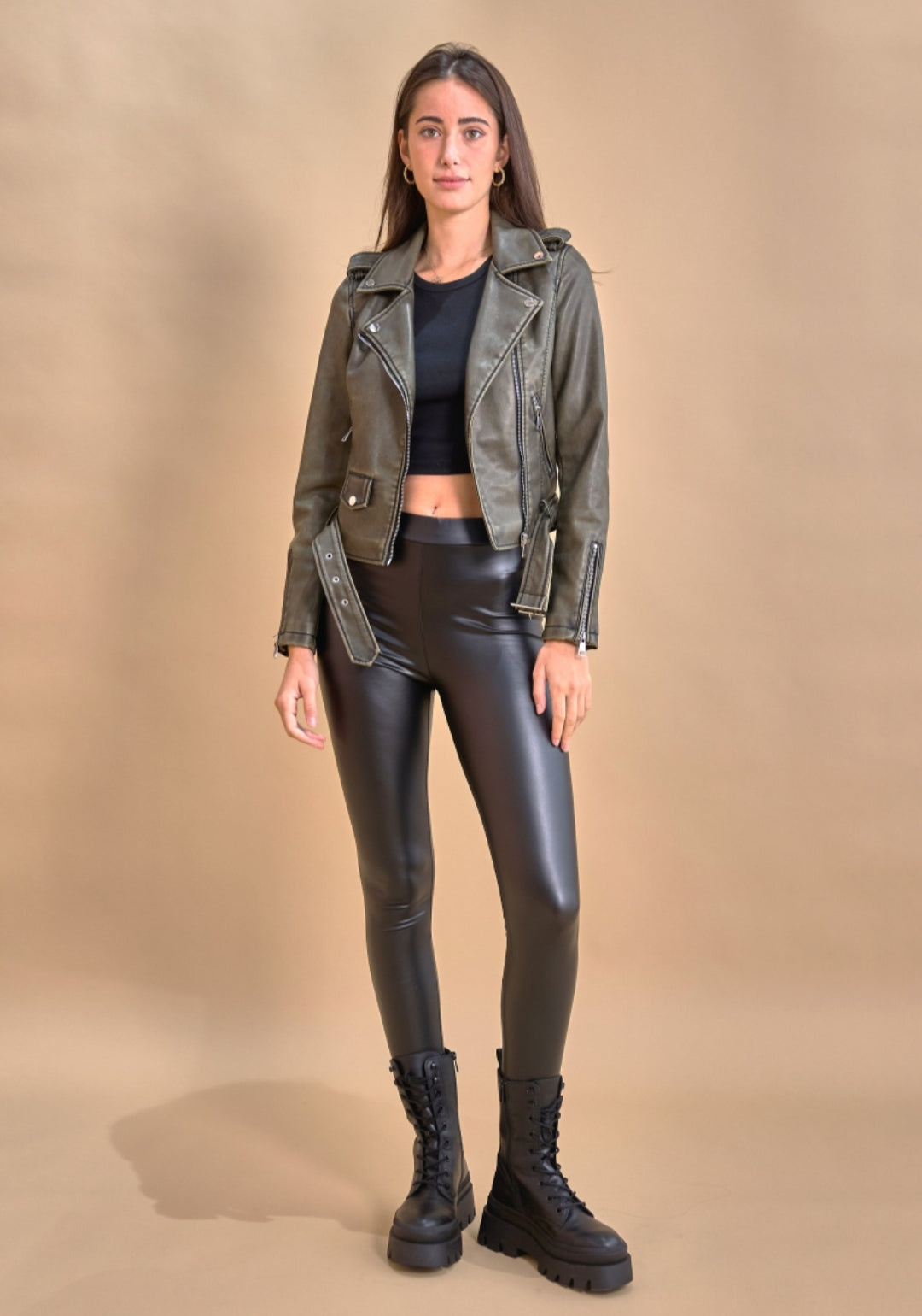 Cazadora Biker