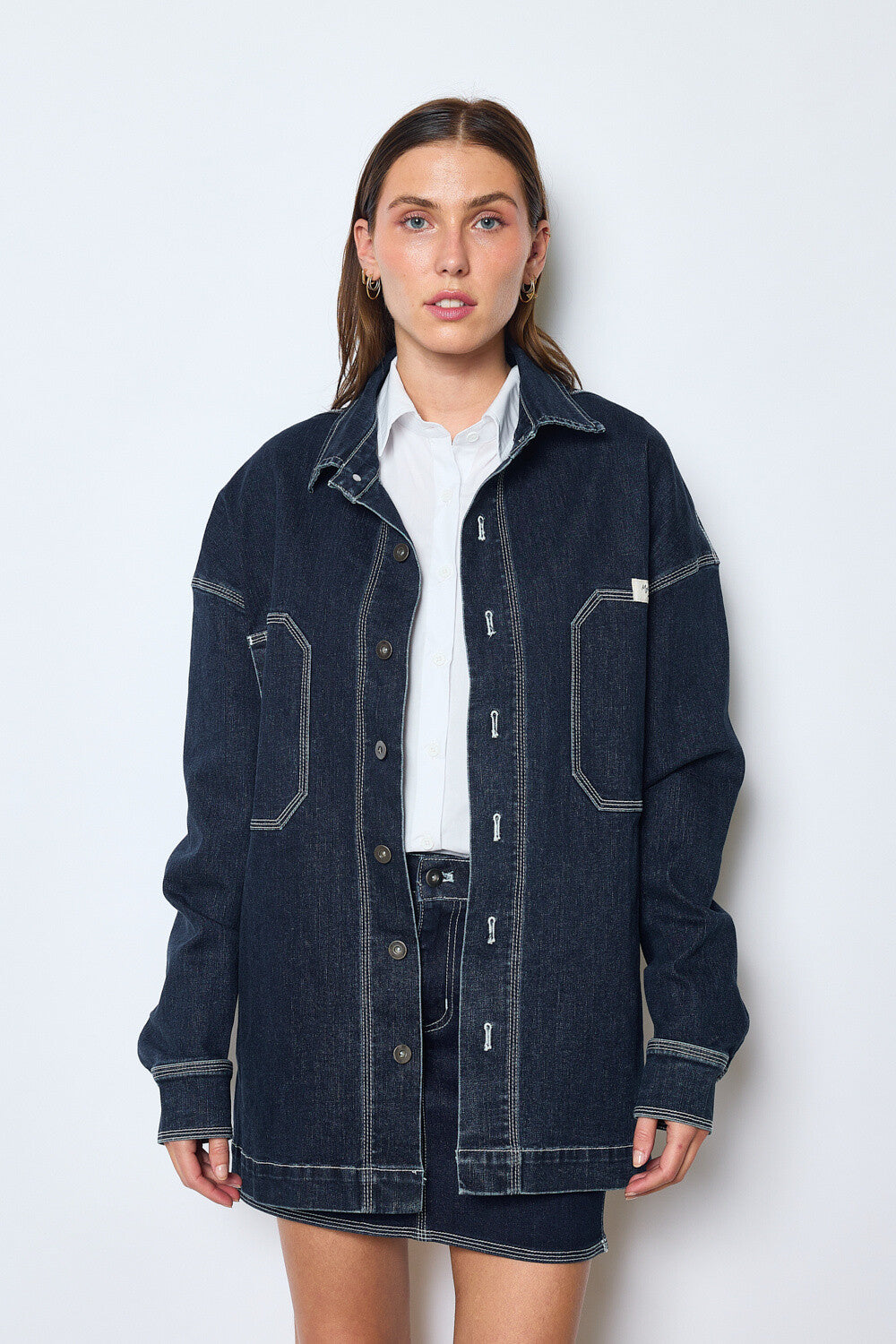 Conjunto Denim Oversize