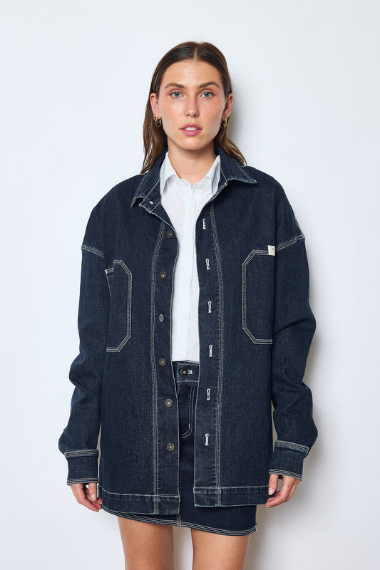 Conjunto Denim Oversize