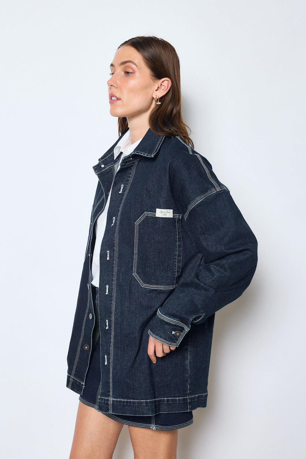 Conjunto Denim Oversize