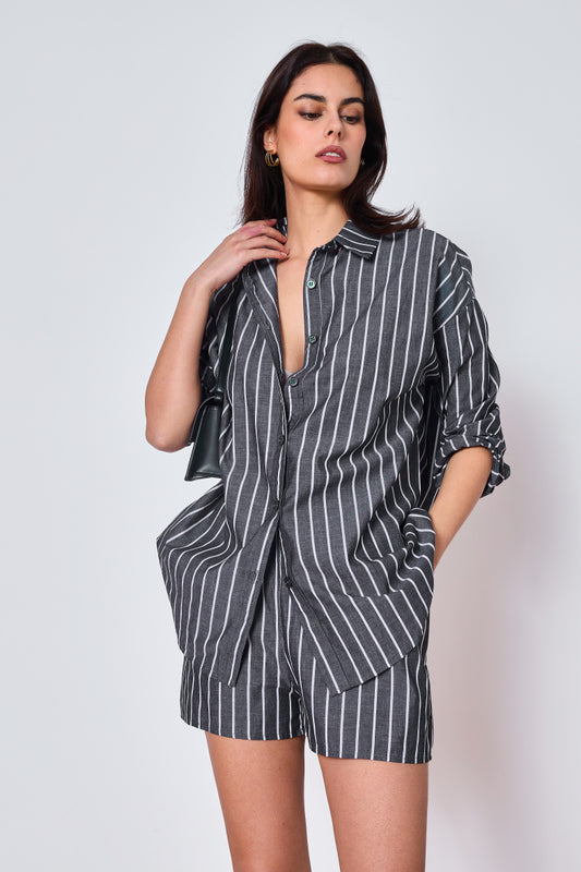 Conjunto Stripes Black