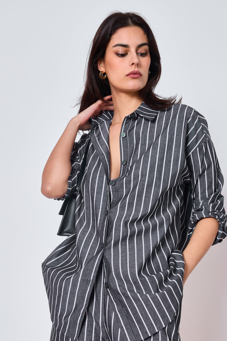 Conjunto Stripes Black
