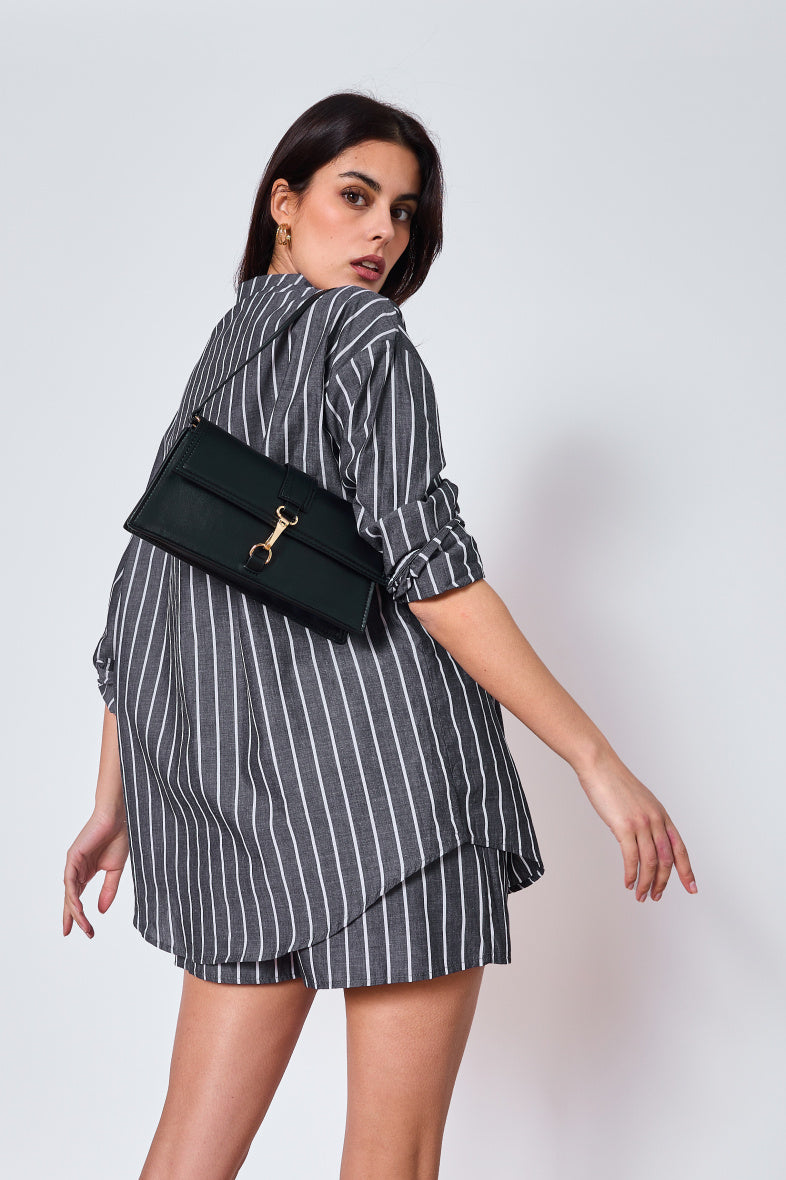 Conjunto Stripes Black