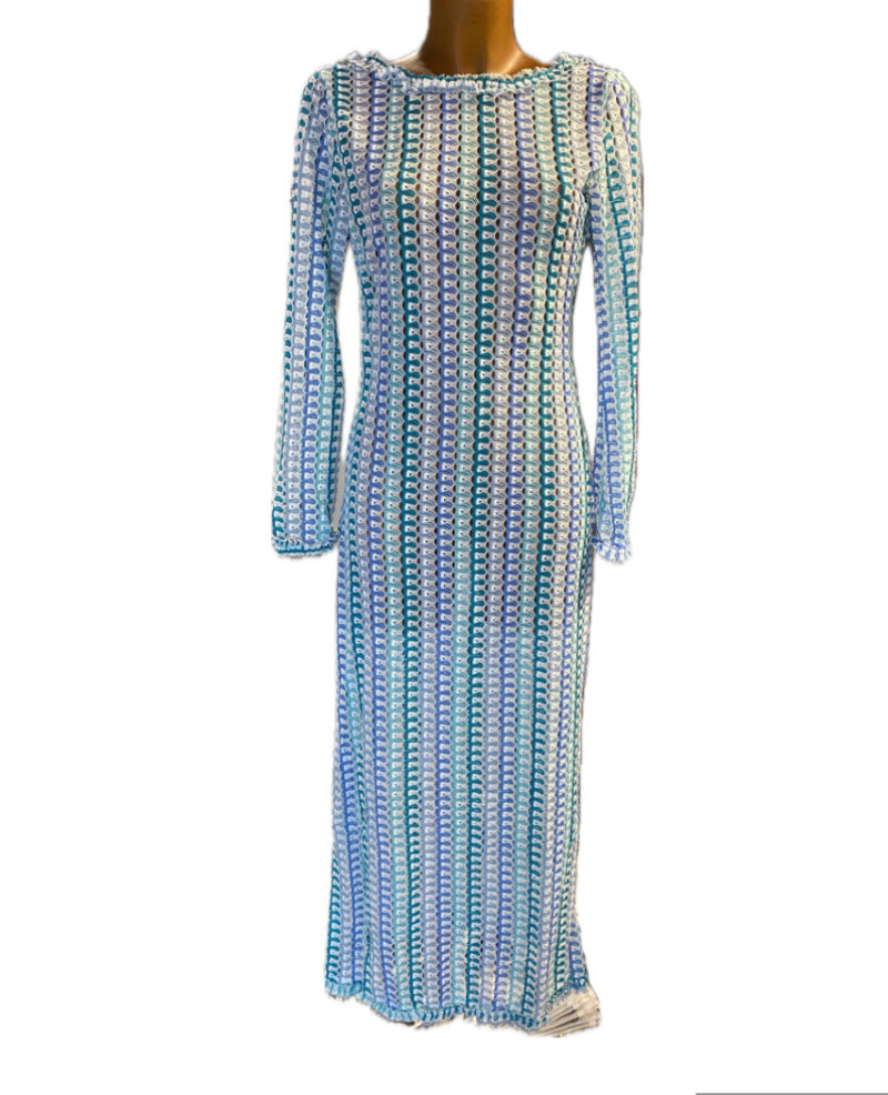 Vestido efecto Crochet