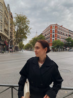 Gabardina corta