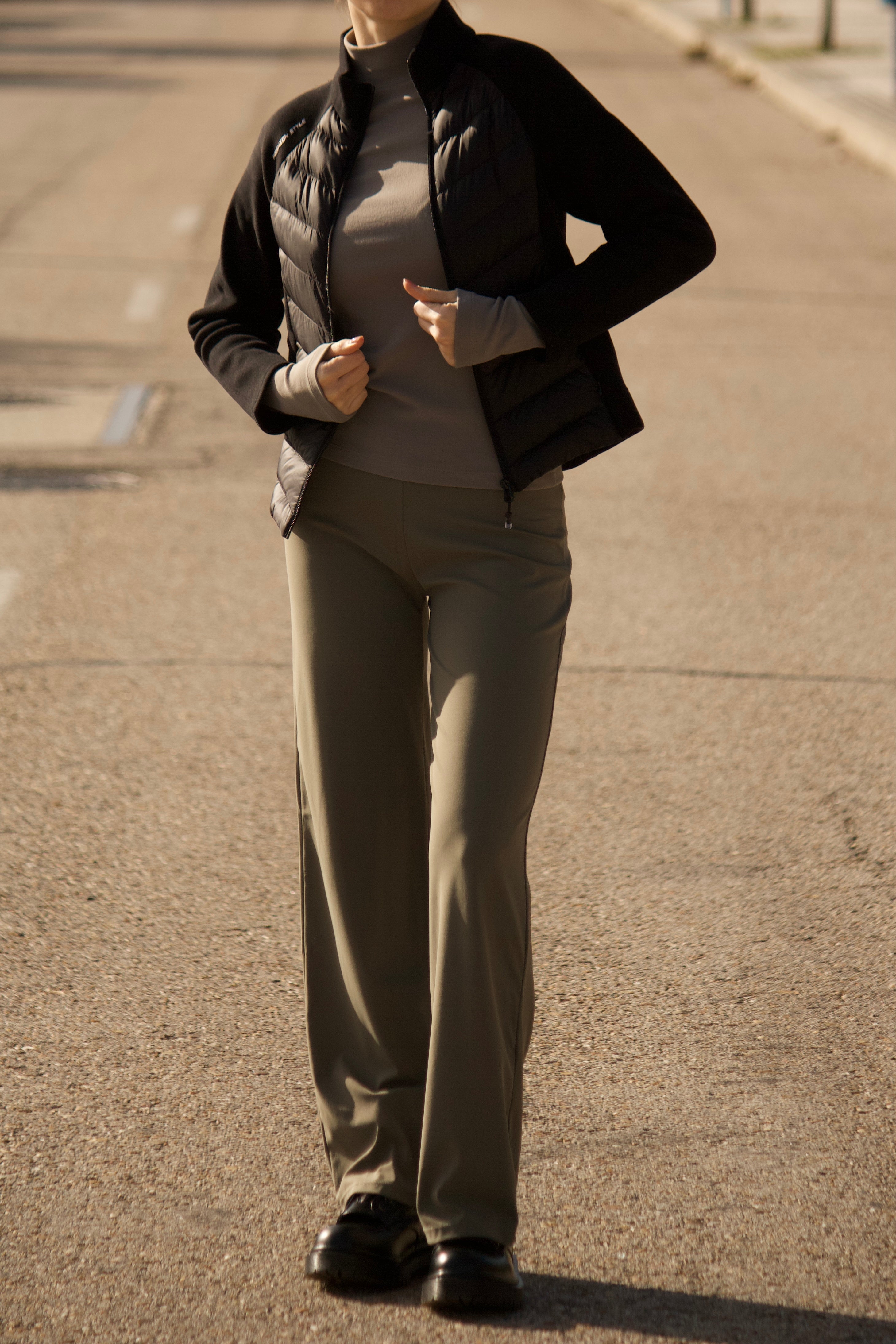 Chaqueta acolchada softshell