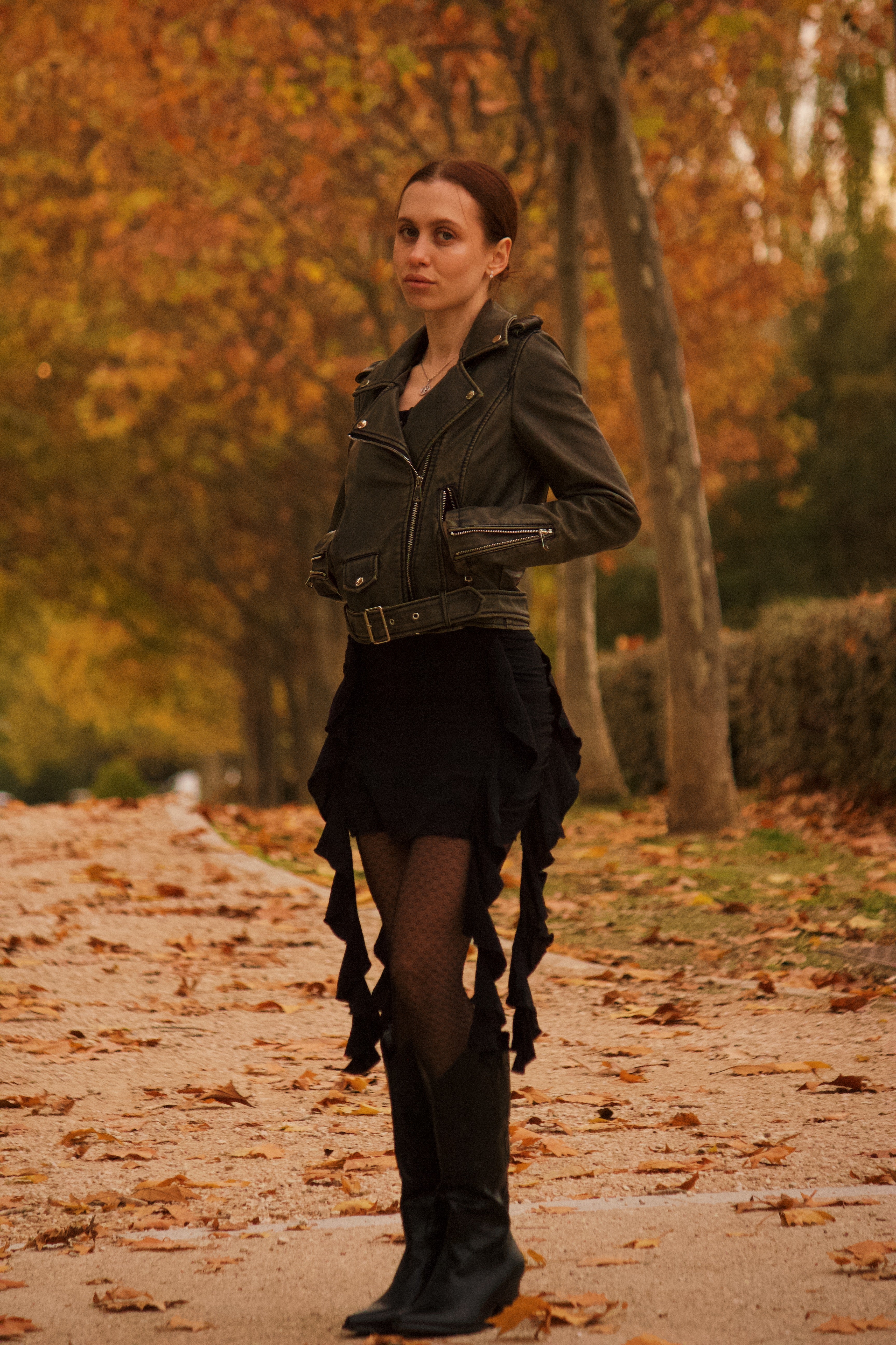 Cazadora Biker