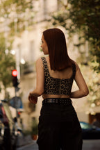 Top Corset Animal Print