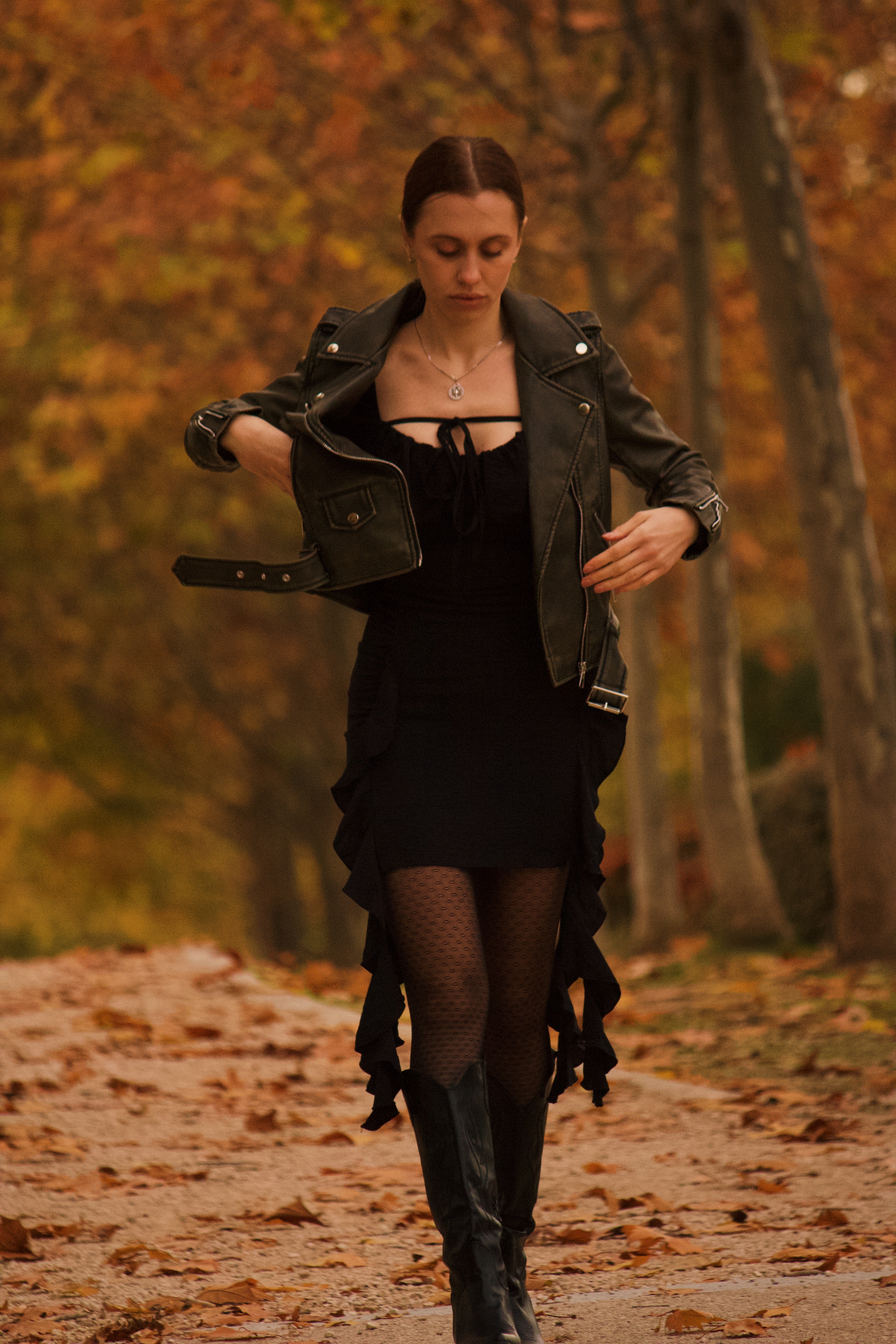 Cazadora Biker