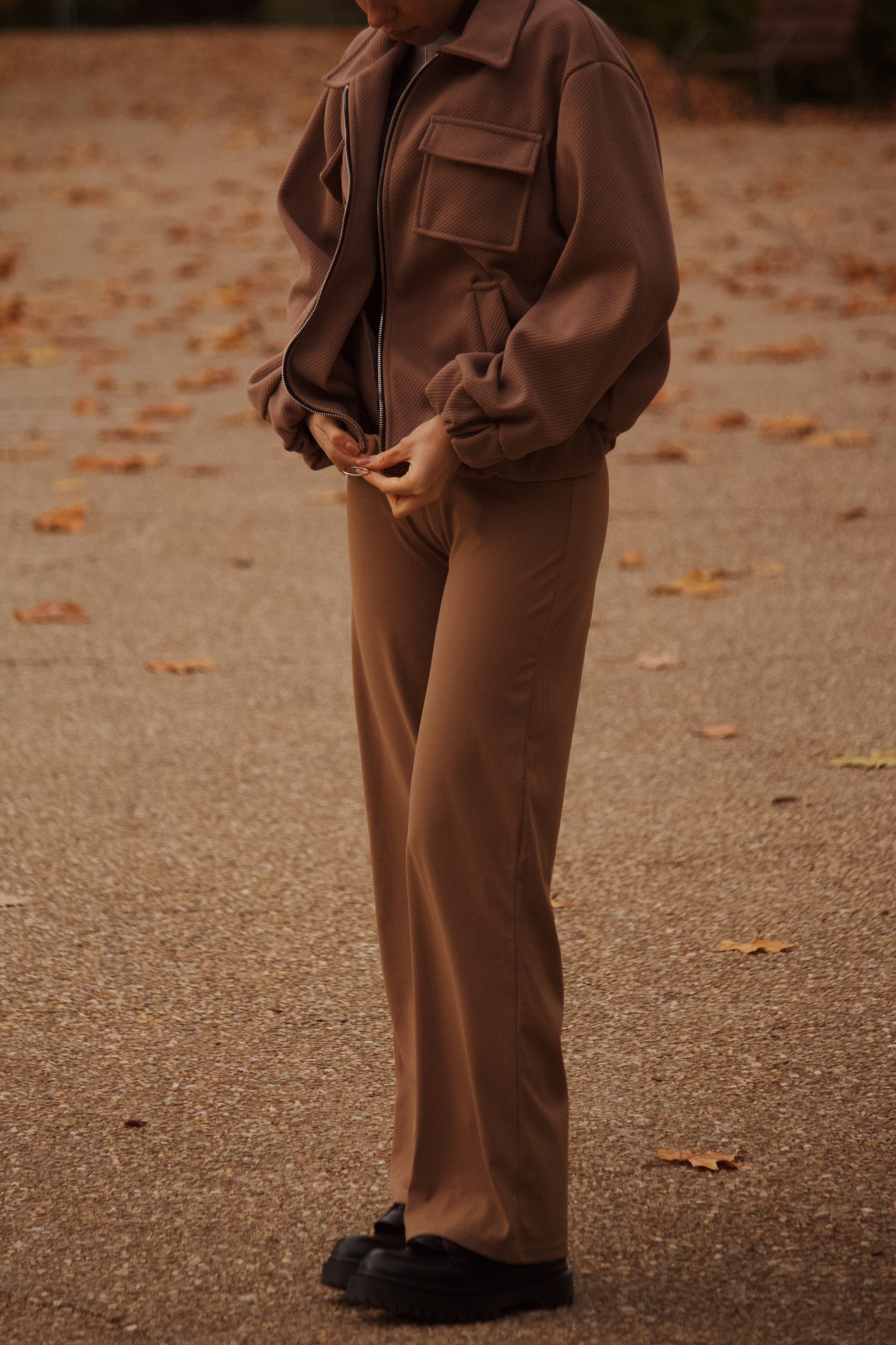 Chaqueta Camel