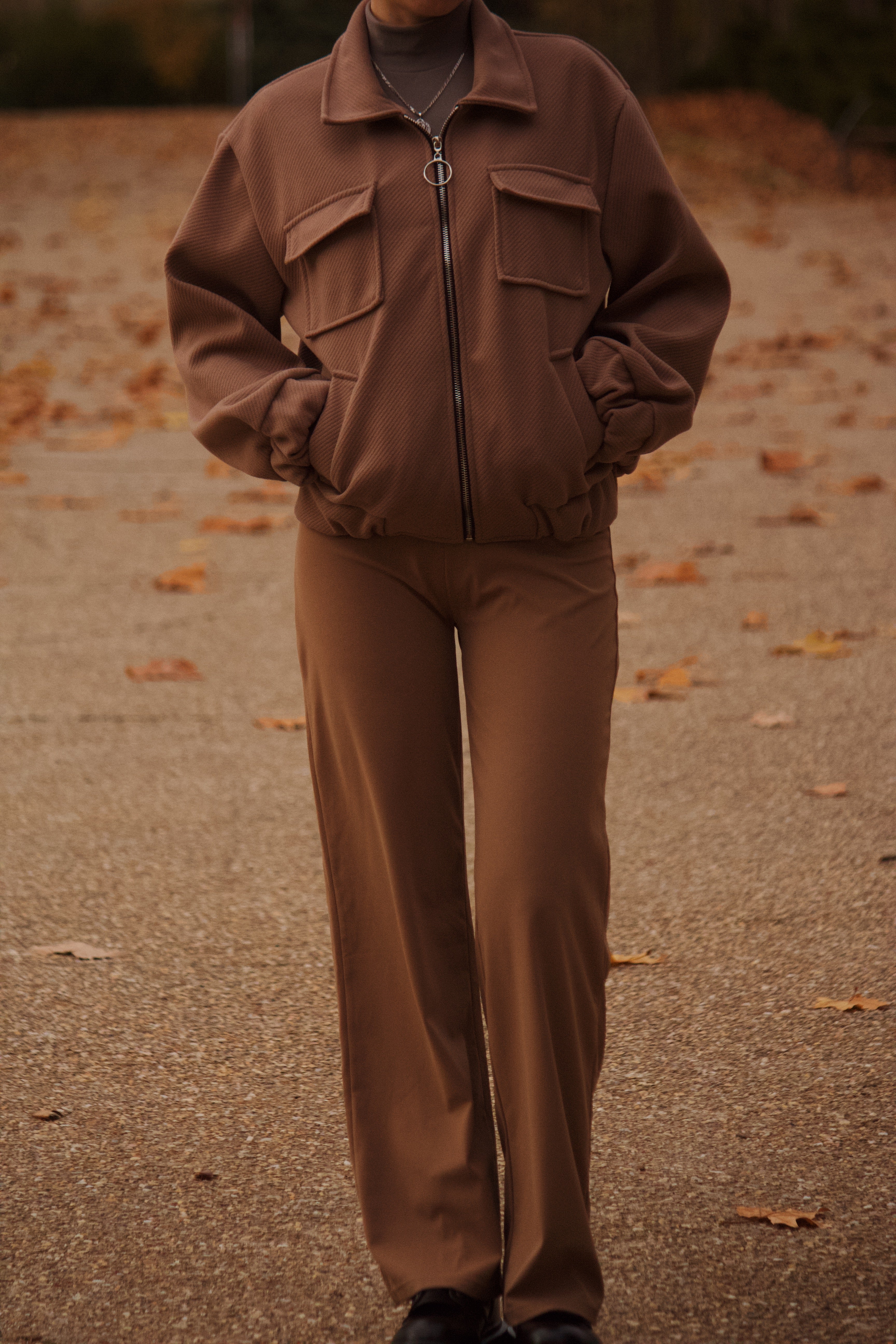 Chaqueta Camel