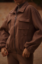 Chaqueta Camel
