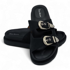 Sandalias Buckle Black