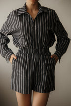Conjunto Stripes Black