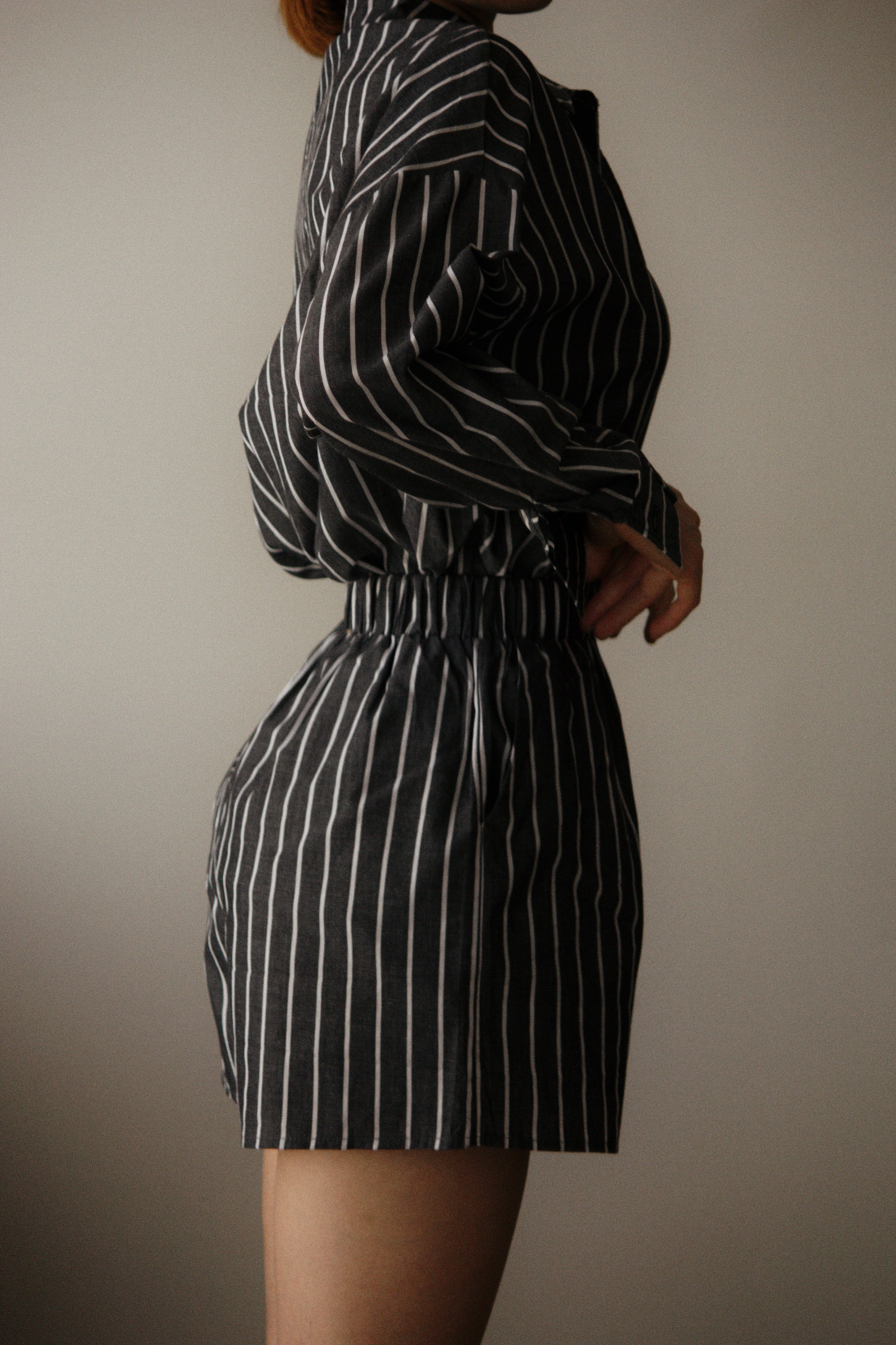 Conjunto Stripes Black