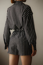 Conjunto Stripes Black