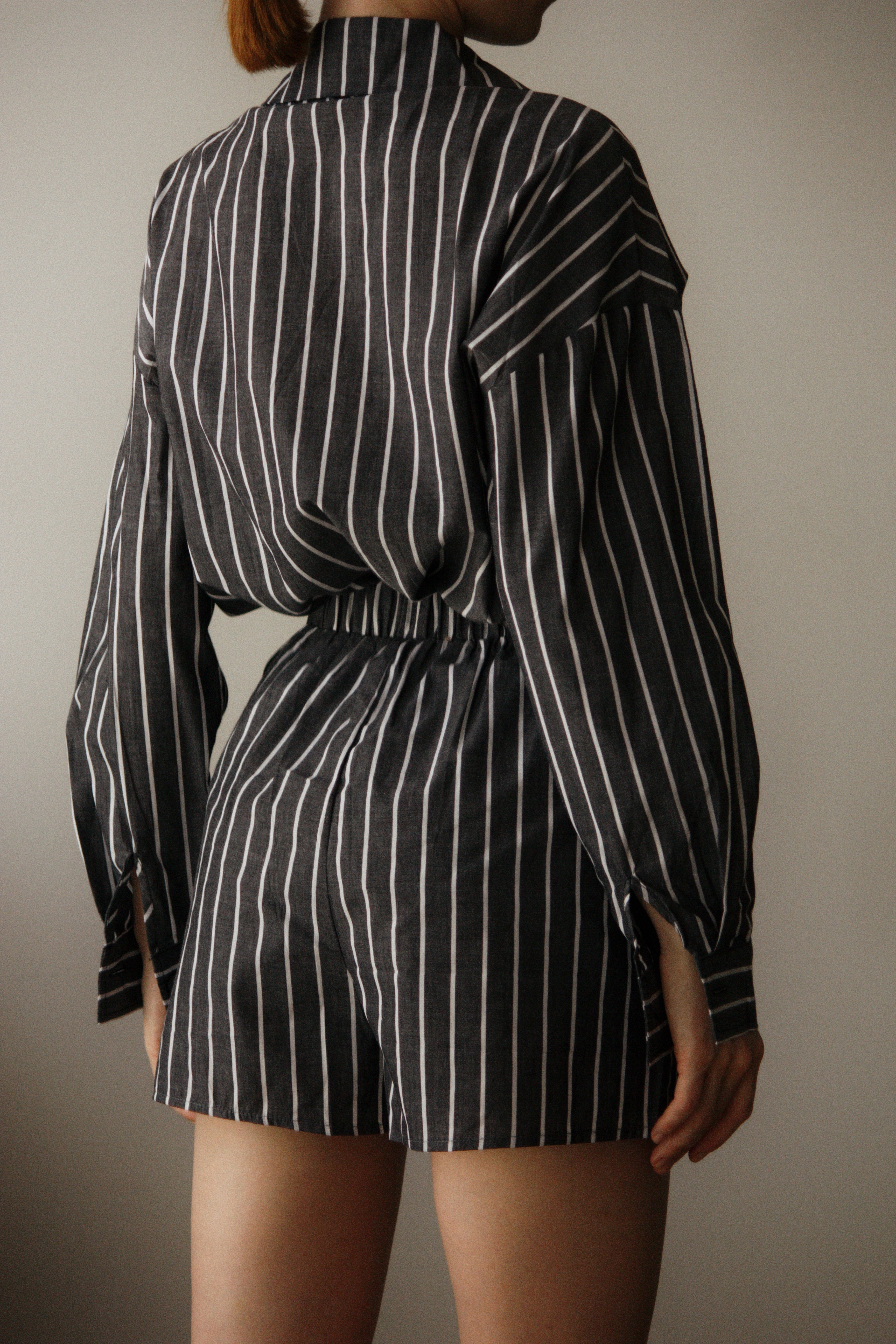 Conjunto Stripes Black
