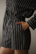 Conjunto Stripes Black