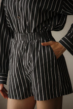Conjunto Stripes Black
