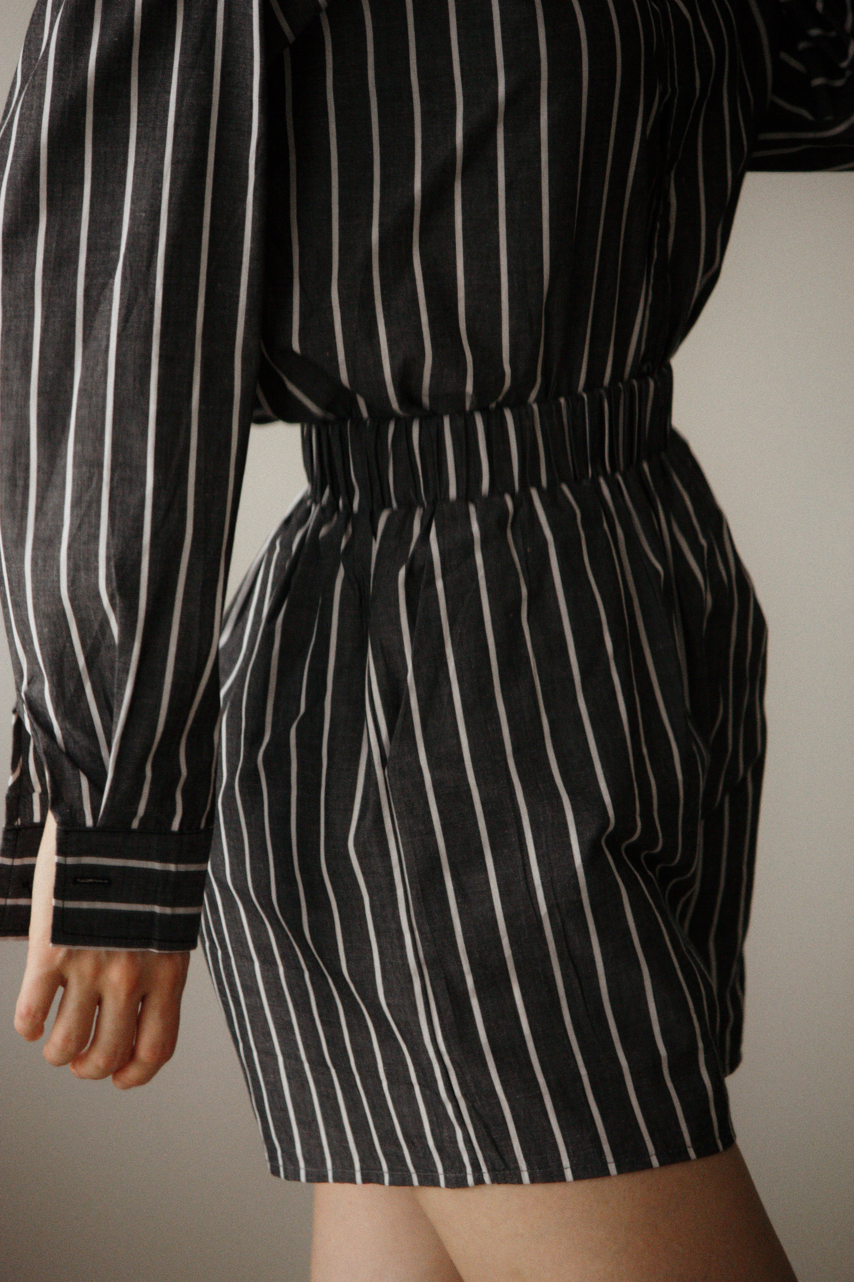 Conjunto Stripes Black