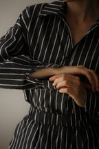 Conjunto Stripes Black