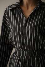 Conjunto Stripes Black