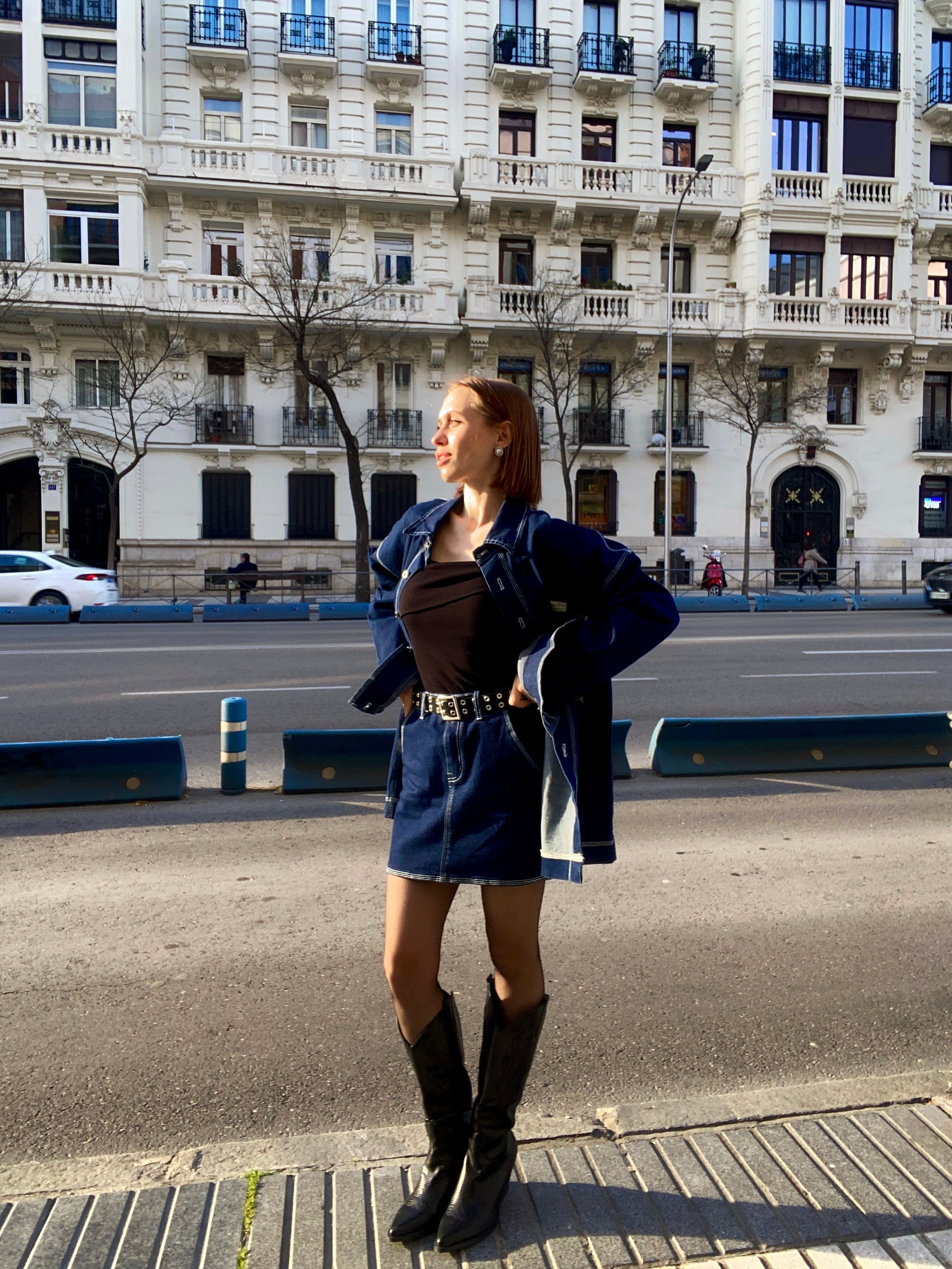 Conjunto Denim Oversize