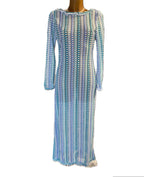 Vestido efecto Crochet